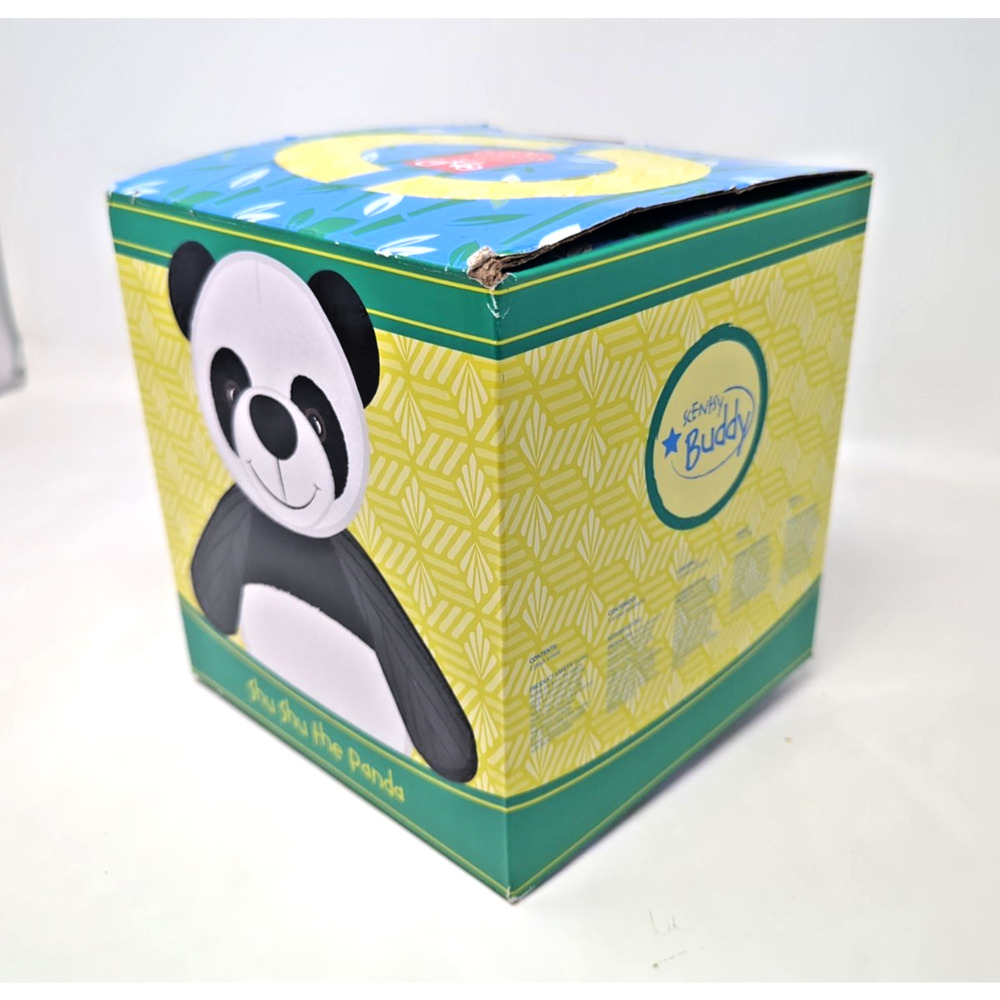 NEW Retired Scentsy Buddy Shu Shu the Panda plush w/ blueberry scent fast ship